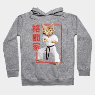 Karate Cat Hoodie